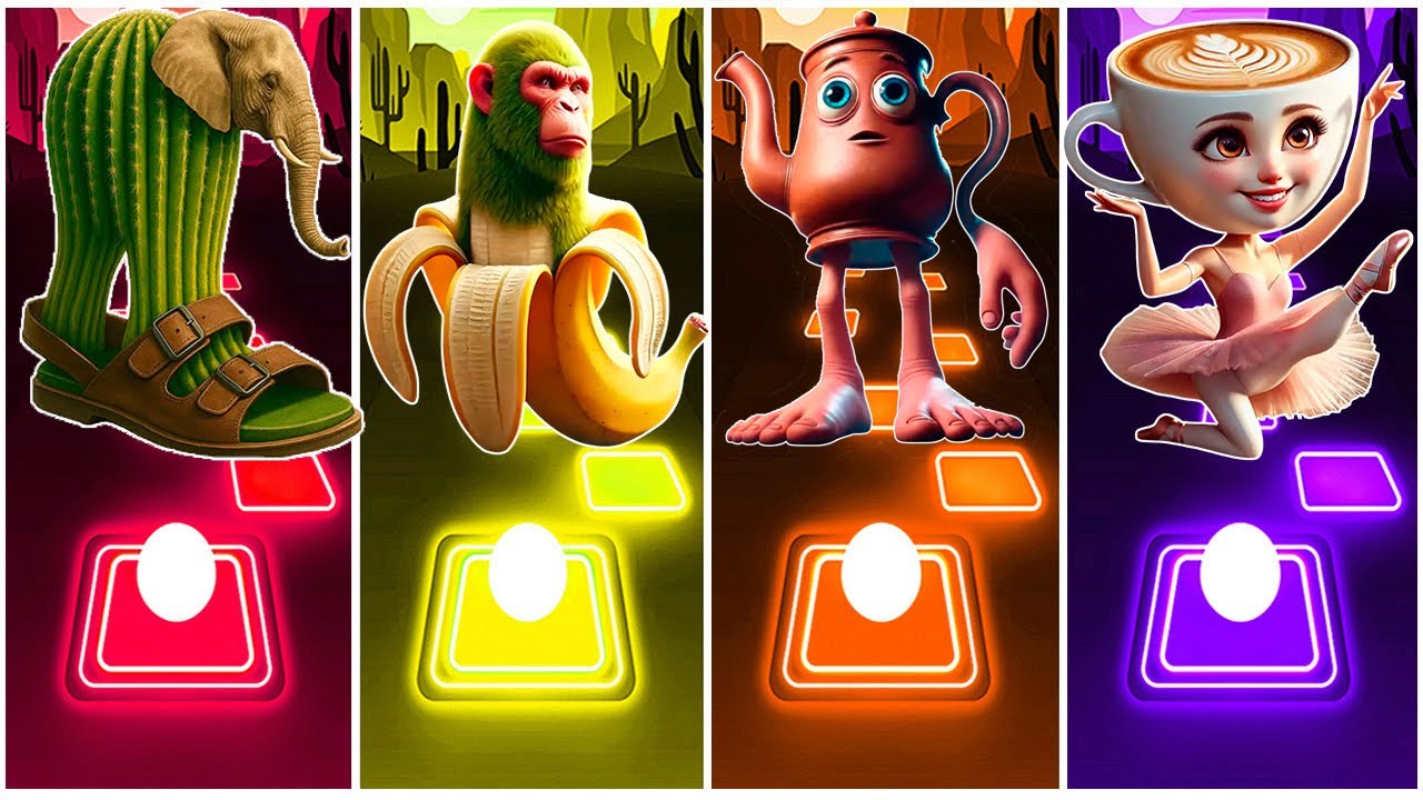 Lirili Larila 🆚 Chimpanzini Bananini 🆚 Ta Ta Sahur 🆚 Ballerina Capuchina.🎶 Who Is Best?