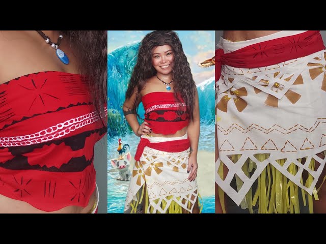 DIY - Como fazer FANTASIA da MOANA 