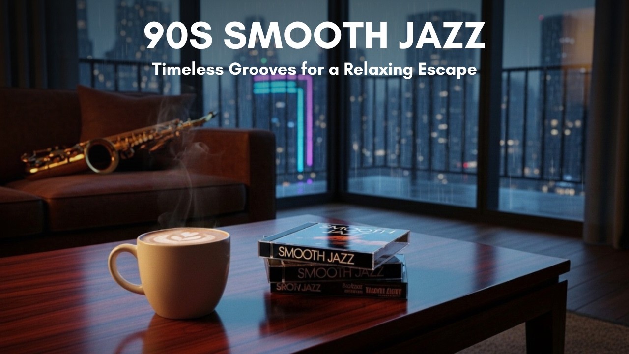 90s Smooth Jazz Mix | Timeless Grooves for a Relaxing Escape at Home