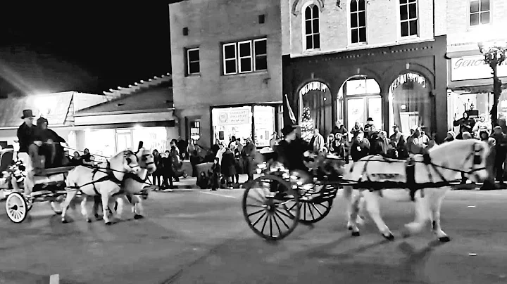 Step back in time at the Victorian Christmas Parad...