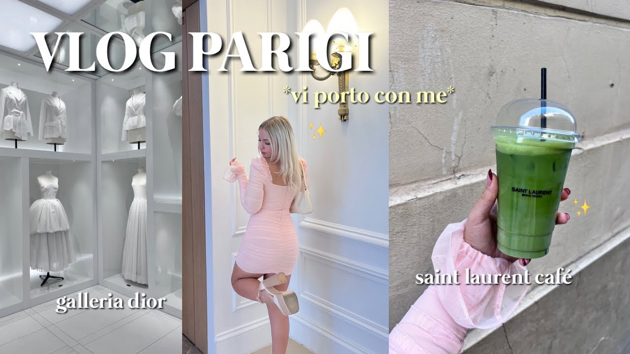 VLOG PARIGI✩ I vi porto con me a parigi