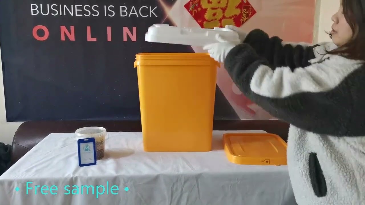 40L plastic bucket