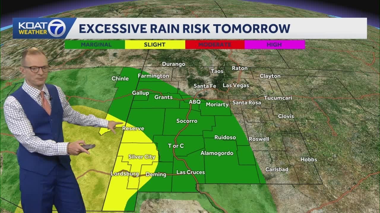 Increasing storms set to bring monsoon rain across New Mexico - YouTube