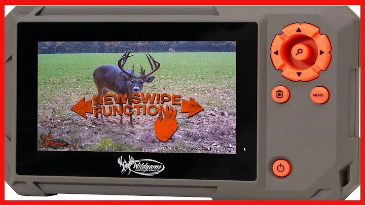 Wildgame Innovations Trail Pad | VU60 SD Card Reader with Touch Screen, Brown, 10 x 6 x 3 inches