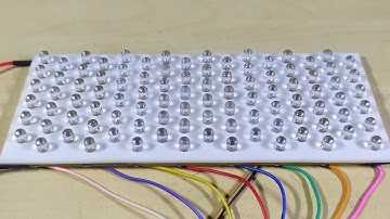 NEW Electronic Project DJ Light using 74HC595 and NE555 ic