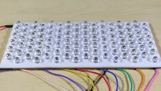 NEW Electronic Project DJ Light using 74HC595 and NE555 ic