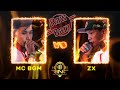 Rawbarz rinc battle  mc bgm vs zx  1st elimination battle round