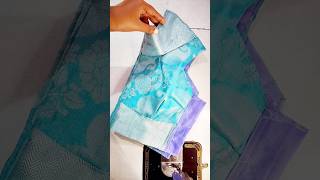 Blouse Side Joining Proper Finishing