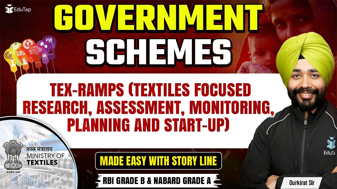 Tex-RAMPS | Government Schemes for RBI Grade B 2026 | Important Govt Schemes for NABARD Grade A