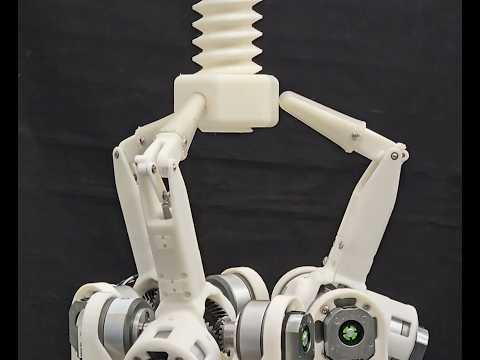 Ultra-Low-Impedance Robotic Gripper for High-Bandwidth, Transparent Physical Interaction