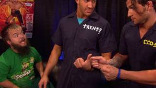 Smackdown The Dudebusters Try To Get Hornswoggle To Talk