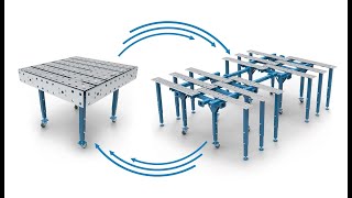 Svařovací Stůl Modulární - Úprava Dispozic