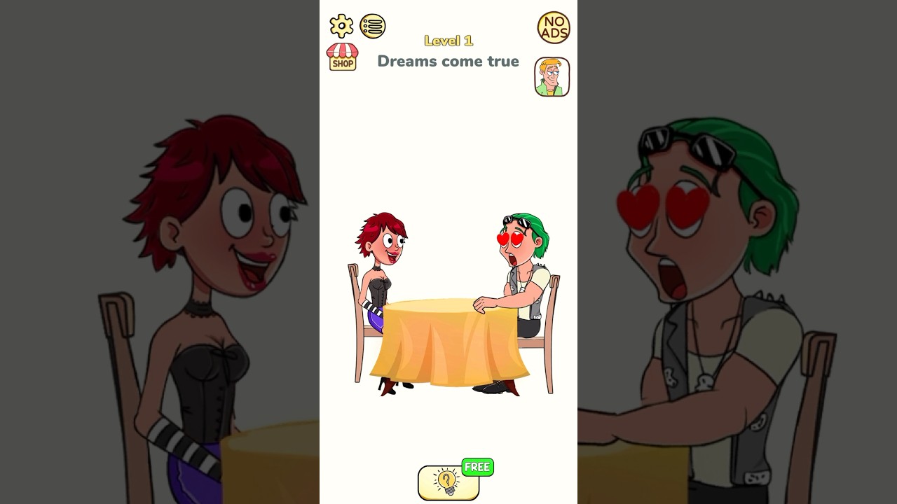 Dream Come True 💖 Impossible Date: Tricky Riddle - Gameplay Walkthrough | Level 1 Solution |