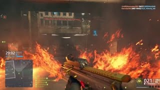 Epic Grenade Helicopter Collateral in Battlefield Hardline Conquest on Downtown