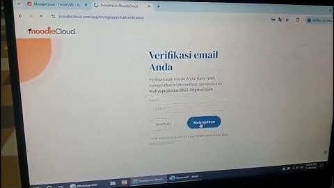 Tutorial Pembuatan LMS Moodle Dengan MoodleCloud Gratis Tugas SPTP4310Perancangan web Pembelajaran