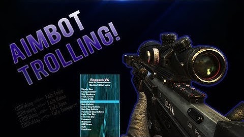 AIMBOT TROLLING WITH A MOD MENU! (Black Ops 3 Trolling)