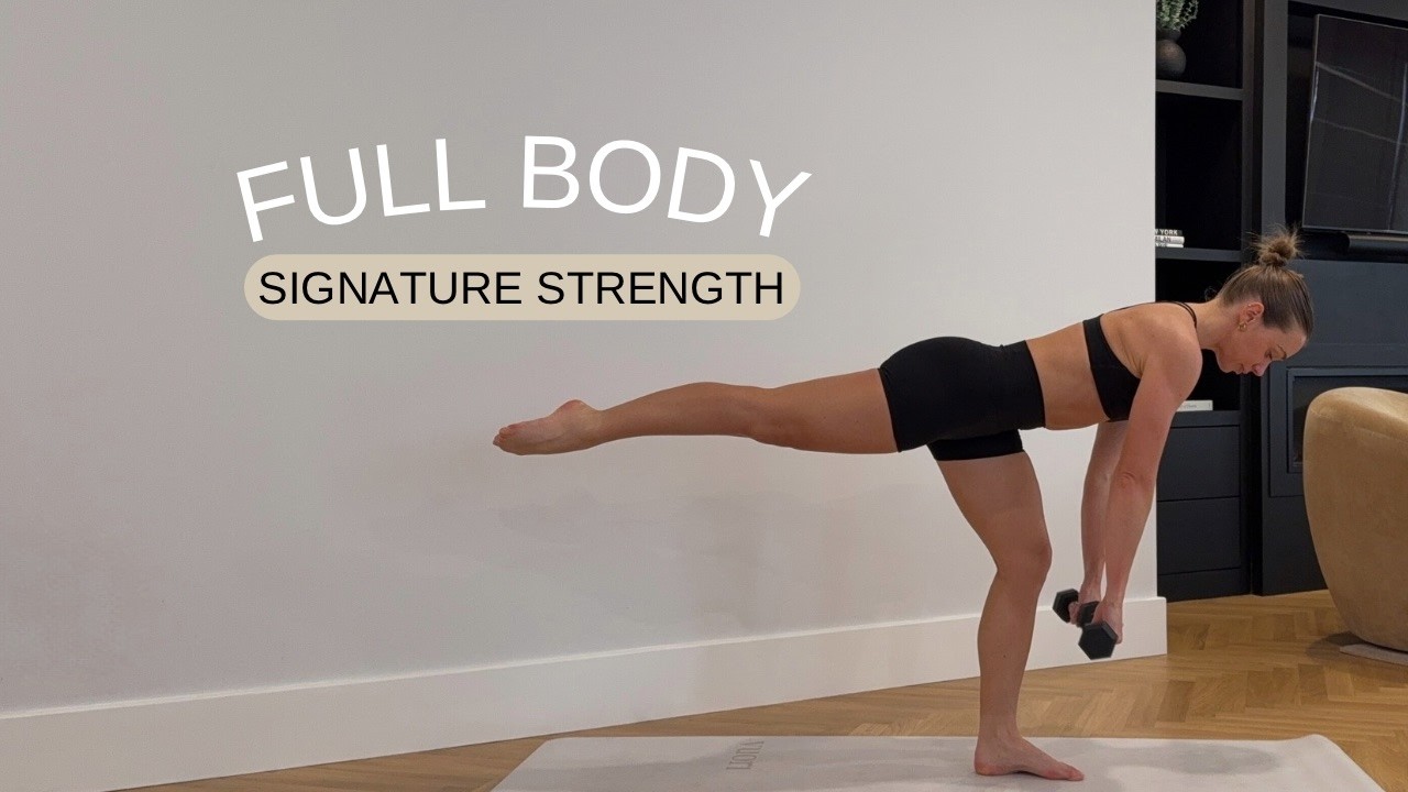 20 MIN FULL BODY STRENGTH || With Weights (At Home or Gym)