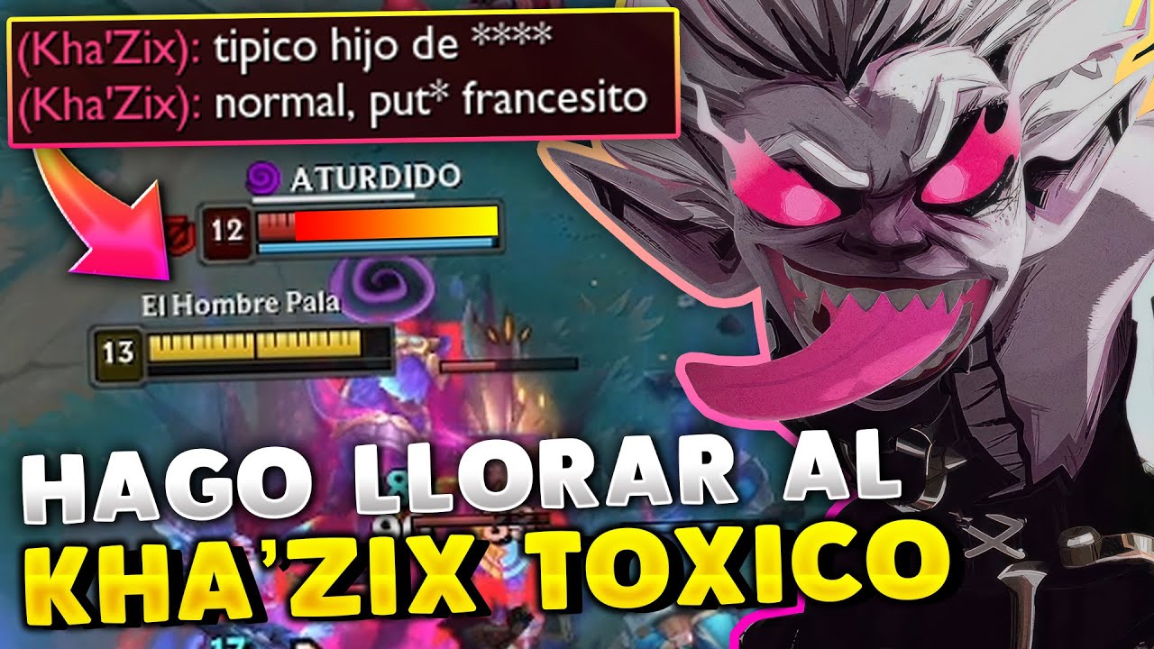 😈¡LE FLAMEA SIN PARAR! el [KHA'ZIX MÁS TÓXICO] de EUROPA PIERDE LOS PAPELES ante MI BRIAR PROXY TOP!