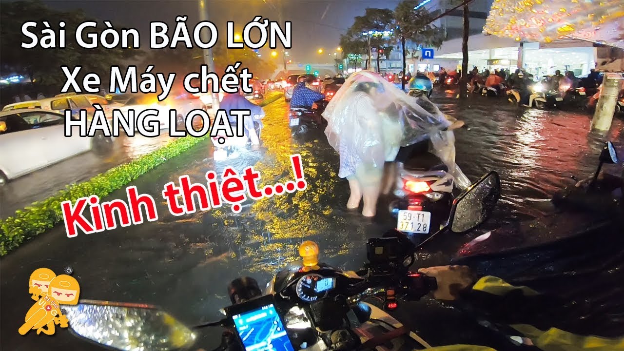 Đi Phượt mùa BÃO gặp ngay 2 THANH NIÊN XE KHÁCH CÀ KHỊA - Xe Ôm Vlog