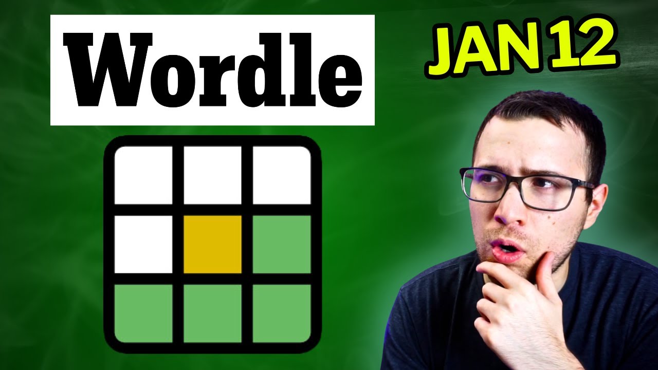 Wordle - 12 января 2026 г.