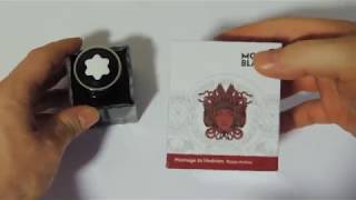 Montblanc Limited Edition Ink, Homage To Hardian Rosso Antico
