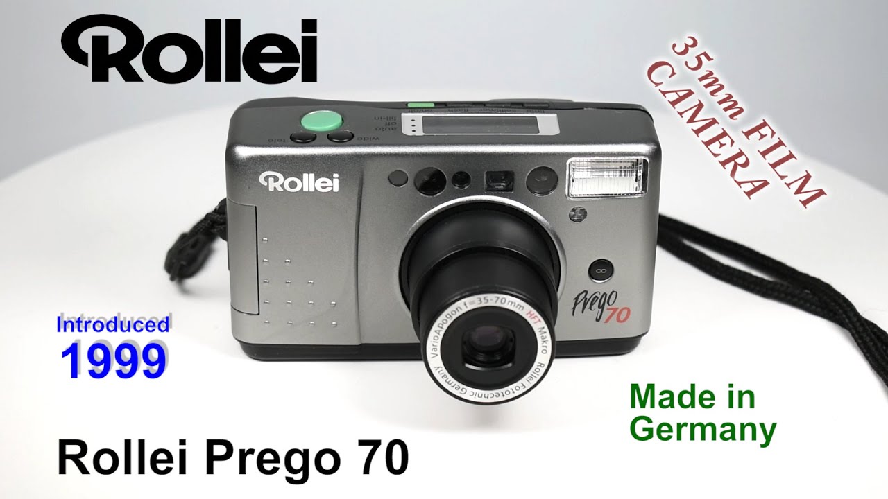 1999 Rollei Prego 70 - 35mm Film Camera - YouTube