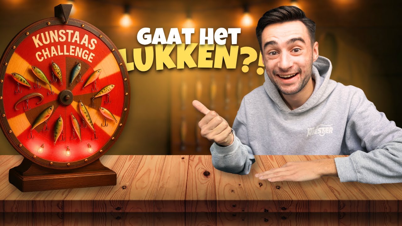 BIJ ELKE VIS DRAAI IK AAN HET KUNSTAAS RAD!!!