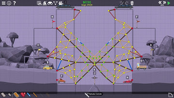 Poly Bridge 2 Master Mode : Level 3-08 Solution