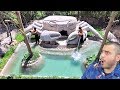 ELES CONSTRUÍRAM UMA CASA BIZARRA COM PISCINA NO MEIO DA SELVA !!! ( Área Secreta )