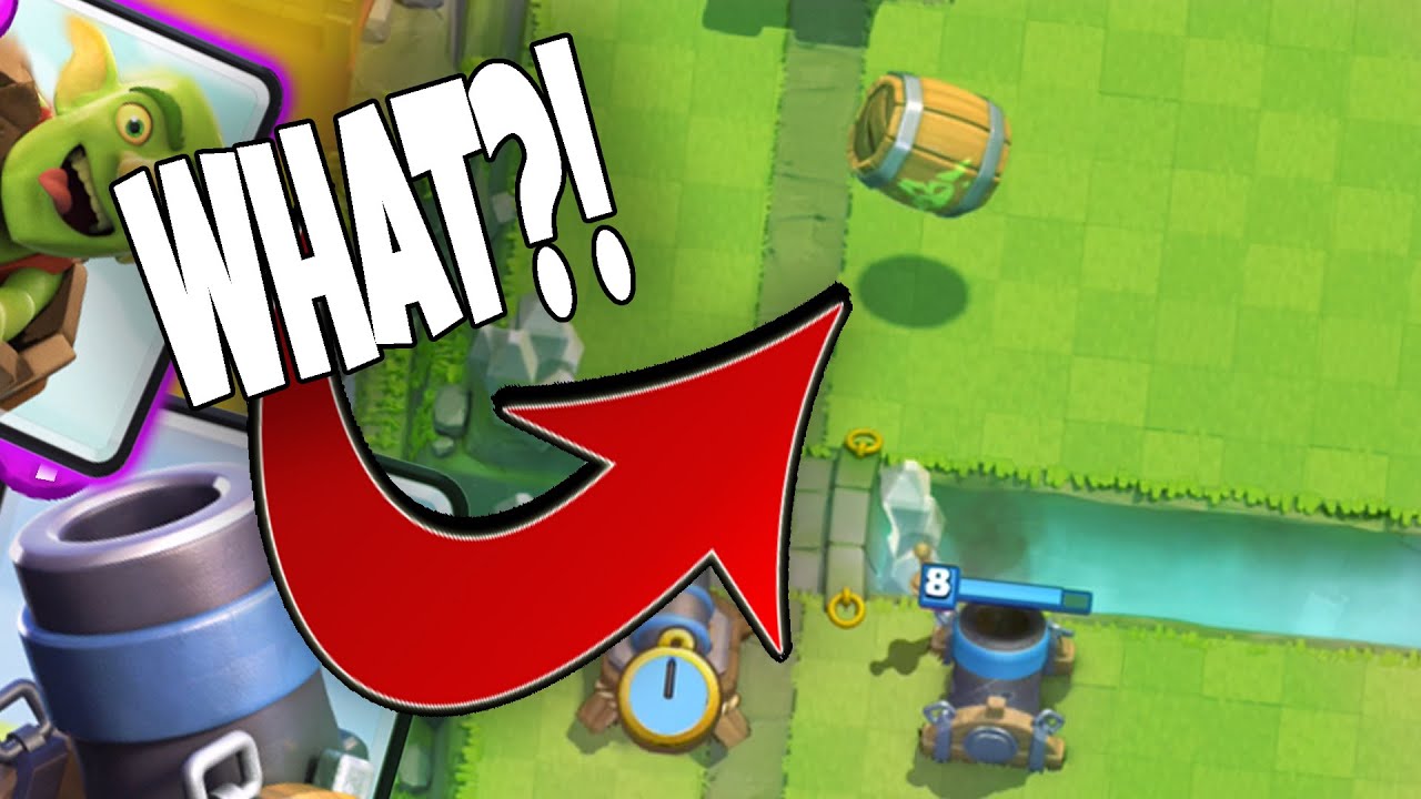 Clash Royale THE GOBLIN BARREL MORTAR! Goblin Barrel Mortar = Garbage