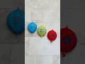 Blue Yellow &amp; Red 🩵💛❤️ Flower Balloons ASMR Popp #india #asmr #ytshorts #balloon #viralshorts