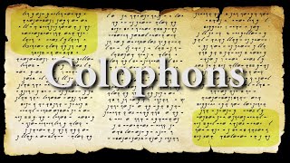 Why Did Book of Mormon Authors Use Colophons (Knowhy #443)