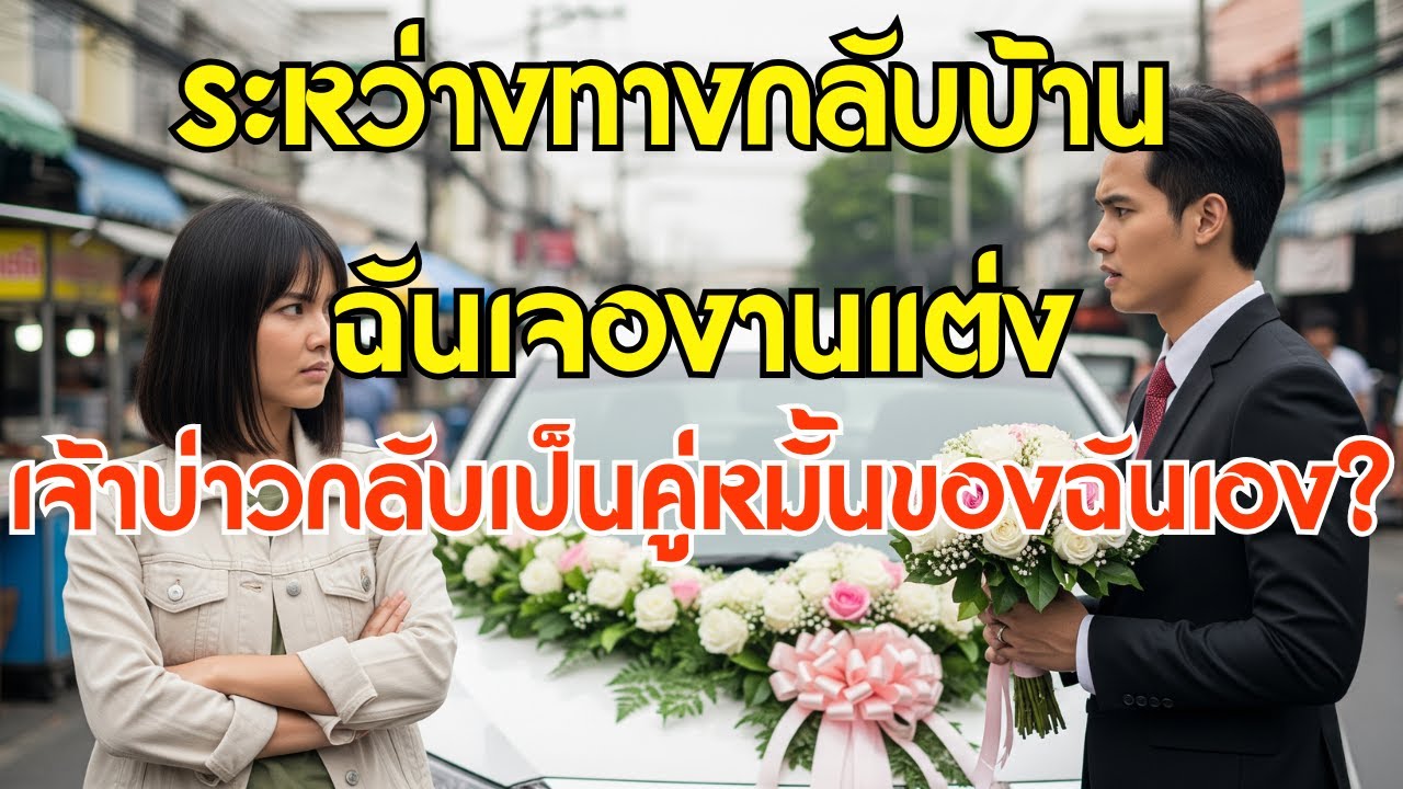 ระหว่างทางกลับบ้าน ฉันเจองานแต่ง... เจ้าบ่าวกลับเป็นคู่หมั้นของฉันเอง?