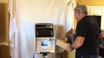 ATM Unboxing - Hyosung Halo - How to set up your atm - Step 1