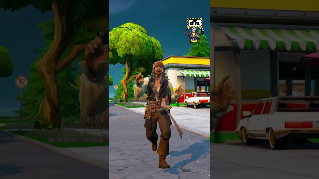 *NEW* JACK SPARROW Mini Battlepass in FORTNITE! (Pirates of Caribbean Collab)