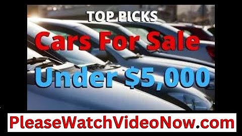 Cars for sale in phoenix under 5000
