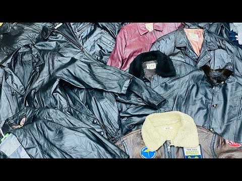 Video hàng thùng tuyển | tổng hợp áo da thật mới về, áo phao... - youtube