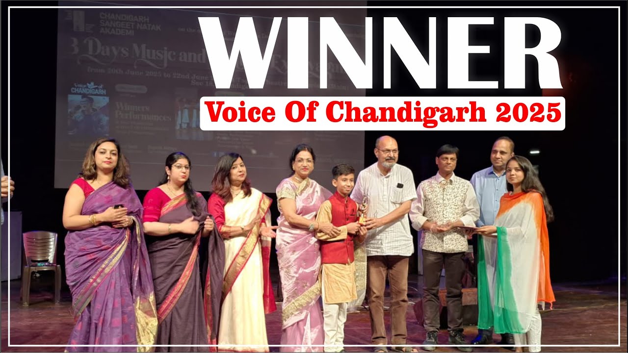 Voice of Chandigarh 2025 Riaan Saini Live Performace