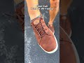 Lightweight Cognac Synthetic Leather Everyday Shoes