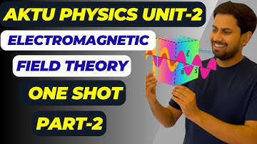 AKTU Physics Unit 2 One Shot (Part-2) | Electromagnetic Field Theory | BAS102 | BAS201|