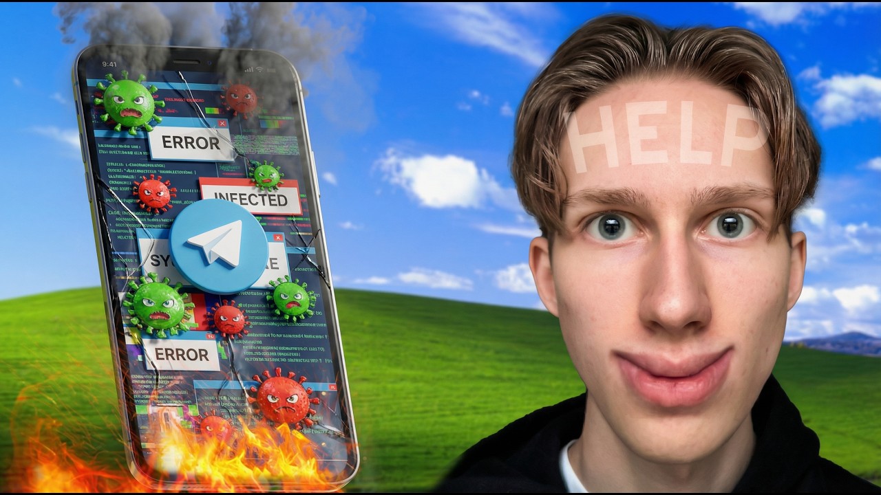 Я СКАЧАЛ 100 ВИРУСОВ С ТЕЛЕГРАМ  (не повторять!)