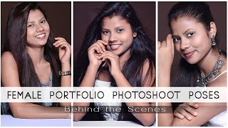 여성 포트폴리오 사진 촬영 포즈 || 포트레이트 모델 사진 촬영 screenshot 5