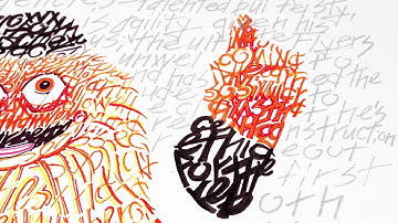 Gritty Word Art - A detail video of his origin story