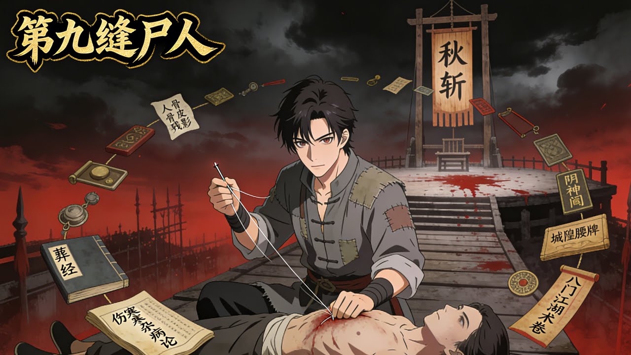 【FULL】🔥《第九縫屍人》他們都避之不及的刑場屍首，是他的寶庫。 縫著縫著，江湖術、陰神龕，盡入他手。#動畫#逆襲#系統#小說#動畫#漫剧#智绘