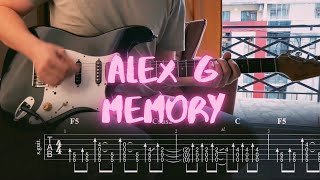 Alex G - Memory / Сover / Guitar Tab  / Tutorial / Lesson