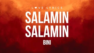 Salamin, Salamin - BINI | Lyrics