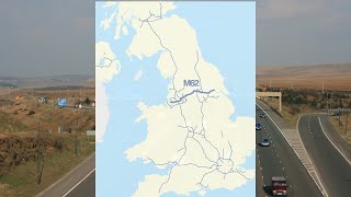 M62 Motorway in Northern England Lancashire to Yorkshire History