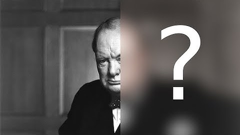 How to colorize Winston Churchill with GIMP (time lapse)