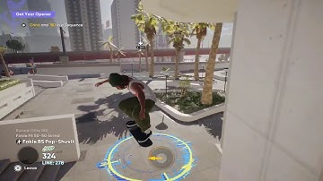 How to do Grind and 180 in a sequence in SKATE 4 ? #tutorial