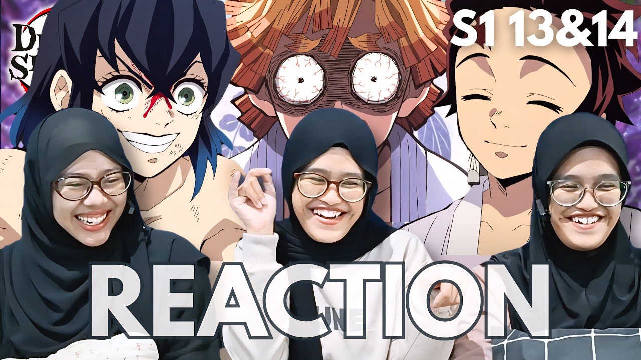 Inosuke & Zenitsu 🤣 | Reaction Demon Slayer: Kimetsu no Yaiba S1 | Episode 13 & 14 | Tibè Reaction!
